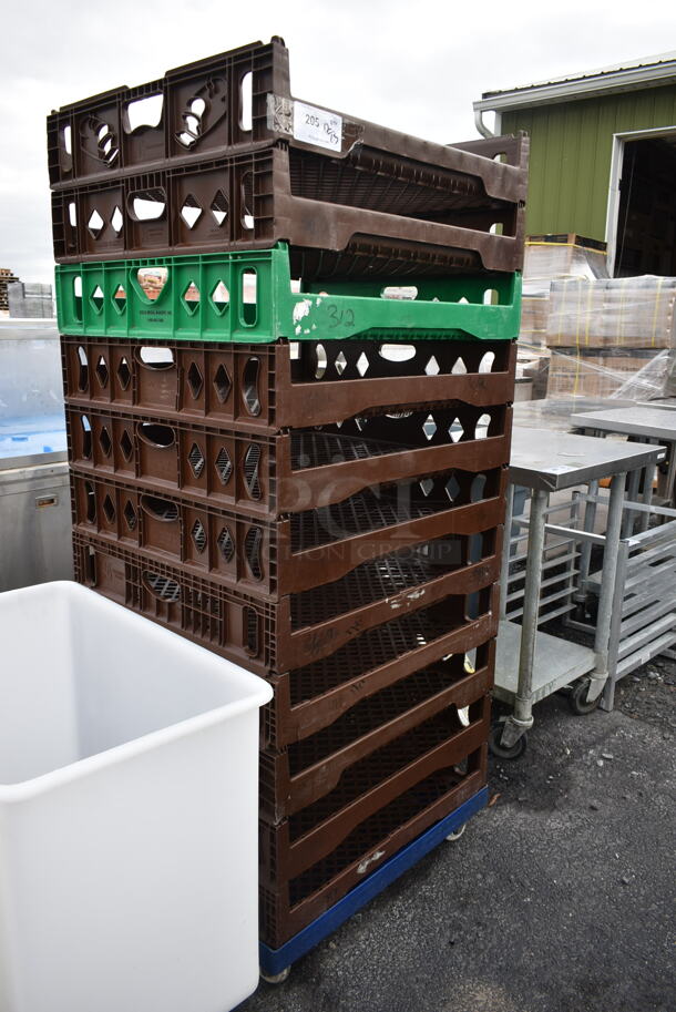 ALL ONE MONEY! Lot of Dolly and 11 Bread Crates. - Image 2 of 3