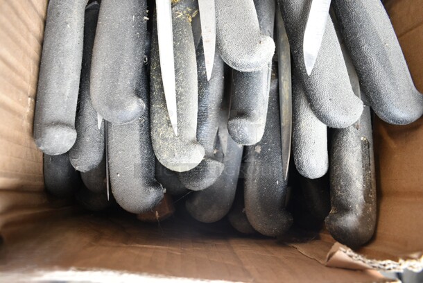 65 SHARPENED Stainless Steel Knives Including Boning/Fillet Knives. 65 Times Your Bid!  - Image 5 of 6