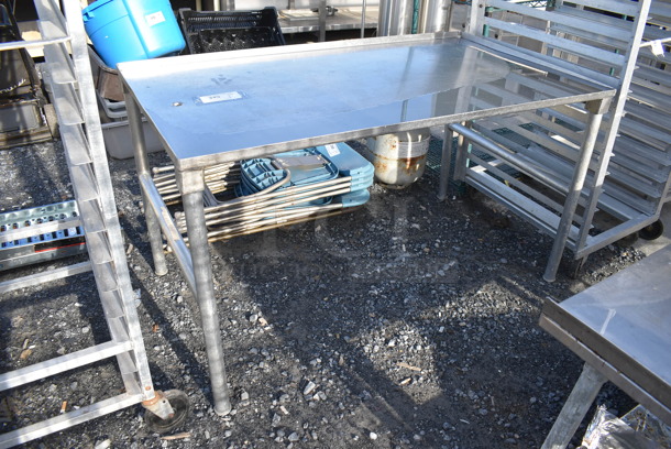 Stainless Steel Draining Table. 54x30.5x32 - Image 3 of 4