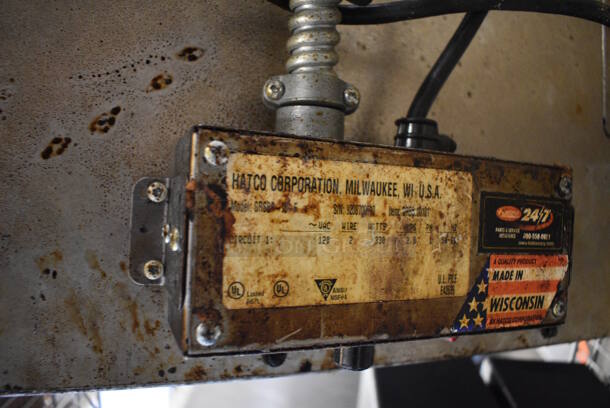Hatco Model GRS8F-18-F Metal Commercial Warming Plate. 120 Volts, 1 Phase. 19.5x17x4.5. Tested and Working! - Image 4 of 4