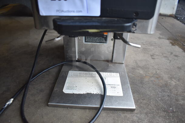 2014 Bunn MHG Stainless Steel Commercial Countertop 2 Hopper Coffee Bean Grinder. 120 Volts, 1 Phase. 9x17x29. Tested and Working! - Image 6 of 6
