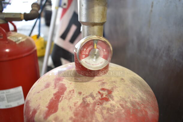 3 Items; 2 Wet Chemical Fire Suppression Tanks and Open Flag. 3 Times Your Bid! - Image 6 of 8