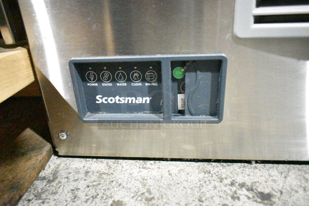 BRAND NEW SCRATCH AND DENT! 2023 Scotsman MC1030MA-32A Stainless Steel Commercial Ice Machine Head. 208/230 Volts, 1 Phase. Goes GREAT w/ Lots 165 and 173! - Image 4 of 6