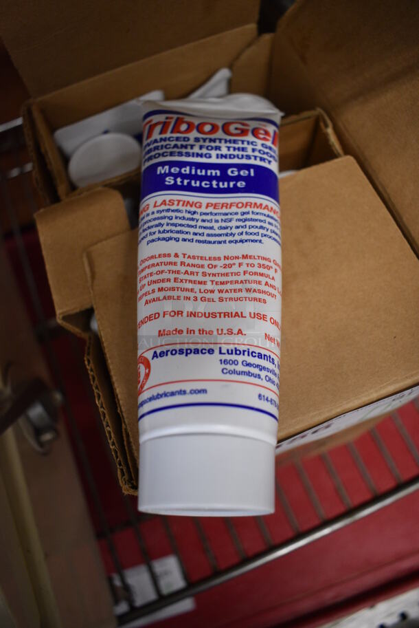10 TriboGel Synthetic Food Safe Lubricant Tubes. 8