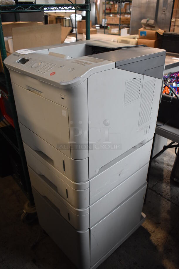 Samsung ML-5512ND Floor Style Printer on Casters. - Image 2 of 4