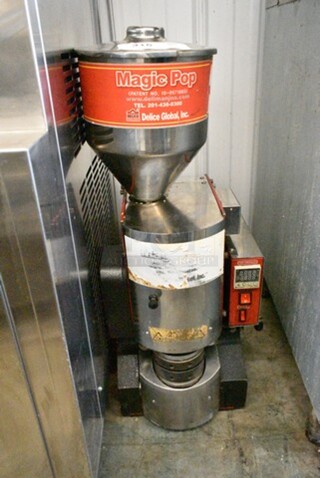 Magic Pop DMP-1 Metal Commercial Rice Cake Machine. 115 Volts, 1 Phase. Tested and Working! 