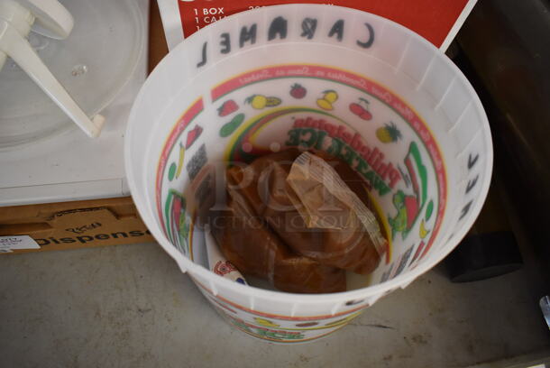 ALL ONE MONEY! Lot of Various Items Including Poly Cone Dispensers, Cones and Caramel - Image 4 of 9