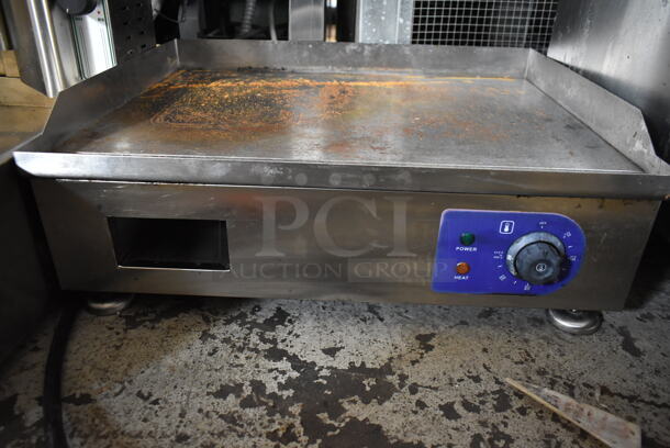Stainless Steel Commercial Countertop Electric Powered Flat Top Griddle. 115 Volts, 1 Phase. - Image 3 of 5