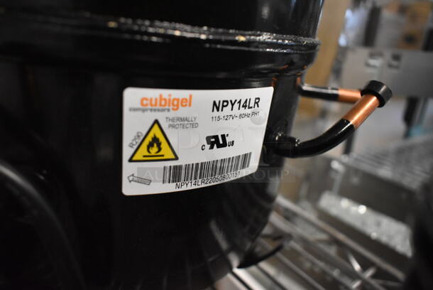 BRAND NEW SCRATCH AND DENT! Cubigel NPY14LR Motor. 115-127 Volts, 1 Phase.  - Image 5 of 5