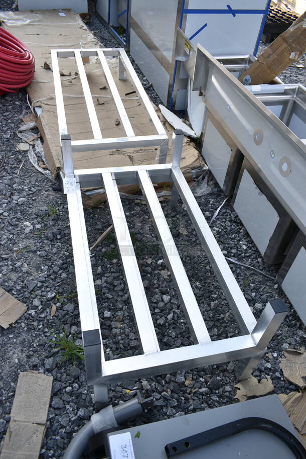 3 BRAND NEW SCRATCH AND DENT! Regency Metal Dunnage Racks; 2 600DUN2036 and 1 600DUN2048. 3 Times Your Bid! - Image 2 of 8