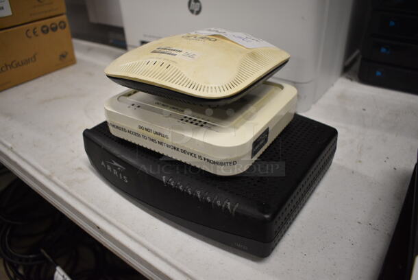 3 Various Items; Arris Router, Sonicwall and  Aruba. Includes 9.5x7x2. 3 Times Your Bid! - Image 2 of 5