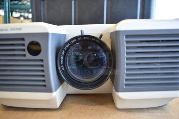 Sharp PG-D100U LCD Projector in Hard Case. 120 Volts, 1 Phase. - Image 9 of 12