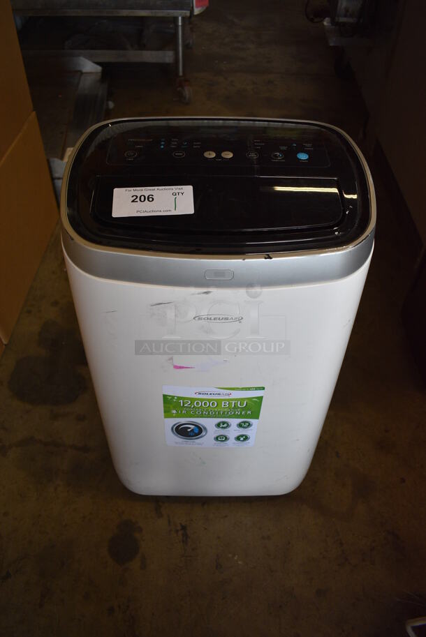 SoleusAir Model PMC-12-01 Floor Style Portable Air Conditioner. 115 Volts, 1 Phase. 16.5x13x28.5