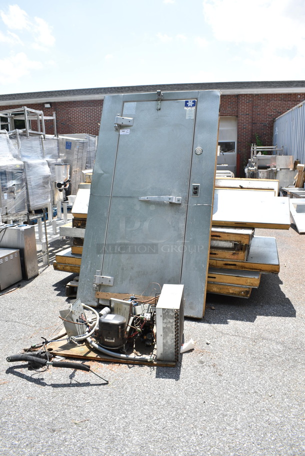 Norlake Walk In Box w/ Copeland ART82C1-CAA-901 115 Volt, 1 Phase Compressor and RDI Evaporator Fan. Picture of the Unit Before Removal Is Included In the Listing. - Image 2 of 11