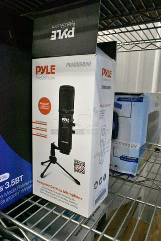 7 Various Items Including Pyle PDMIUSB50 Computer Desktop Microphone, Tetra Whisper IQ Fish Tank Filter, Eris 3.5BT Active Media Reference Monitor, Trio Tripod, 2 Cuisinart ICE-45FR Ice Maker, Ninja Foodi Dual Heat Air Fry Oven. 7 Times Your Bid! - Image 2 of 12