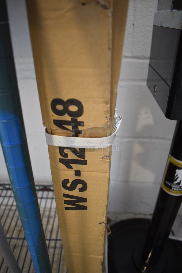 IN ORIGINAL BOX! 48" WS-12-48 Stainless Steel Shelf. Stock Picture Used As Gallery. - Image 3 of 5