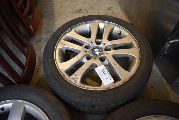 3 Tires on BMW Rims Including Solus KH16 205/50R17. 7Jx16H2 IS47. Includes 24.5x9.5x24.5. 3 Times Your Bid! - Image 8 of 12
