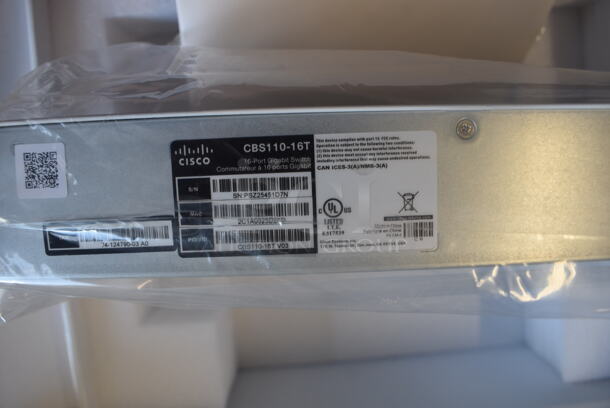 2 BRAND NEW IN BOX! Cisco Business CBS110-16T Ethernet Switch. 11x7x2. 2 Times Your Bid! - Image 5 of 7