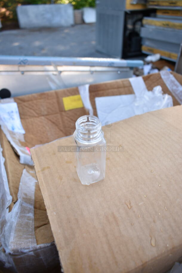 2 BRAND NEW SCRATCH AND DENT! Boxes of Clear Poly Bottles. 2 Times Your Bid! - Image 5 of 7