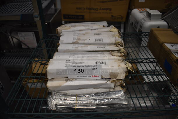 25 Boxes of 12 BRAND NEW! Winco 0006-08 Stainless Steel Toulouse Dinner Knives. 9". 25 Times Your Bid! - Image 2 of 6