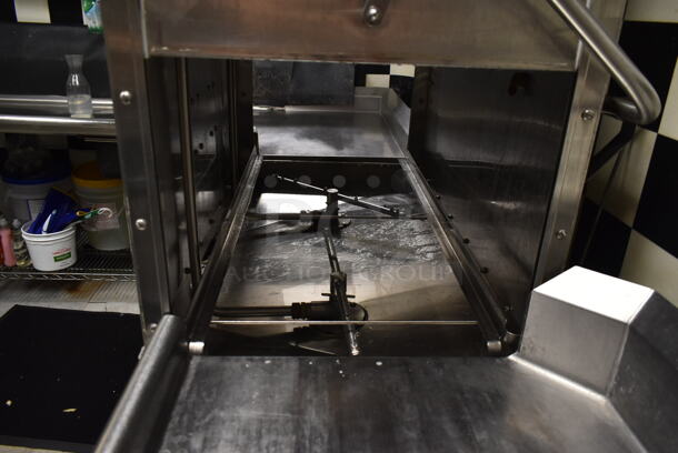 Rykoff Sexton RY-2 Stainless Steel Commercial Double Straight Pass Through Dishwasher. Goes GREAT w/ Lots 36 and 38! 120 Volts, 1 Phase. BUYER MUST REMOVE. Tested and Working! (dish room) - Image 10 of 11