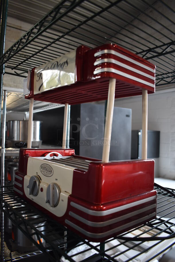 Nostalgia R11D-S00 Metal Countertop Hot Dog Roller. 120 Volts, 1 Phase. Tested and Working! - Image 2 of 5
