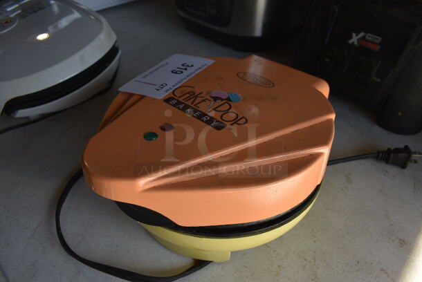 Nostalgia Electrics Model JFD100KIT Metal Countertop Cake Pop Press. 120 Volts, 1 Phase. 8x9.5x4 - Image 2 of 4