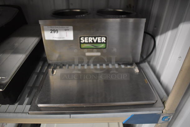 Server Stainless Steel Commercial Countertop Cone Dip Bin. 120 Volts, 1 Phase. 15x8x9 - Image 6 of 7