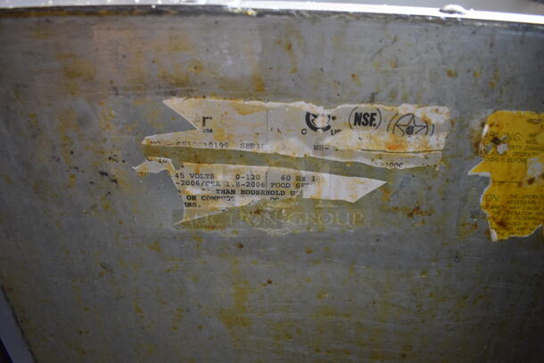 Frymaster Commercial Stainless Steel Natural Gas Fryer On Commercial Casters.  - Image 6 of 7