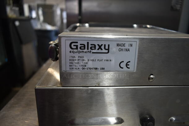 2017 Galaxy P60S Stainless Steel Commercial Countertop Panini Press. 120 Volts, 1 Phase. Tested and Working! - Image 5 of 5