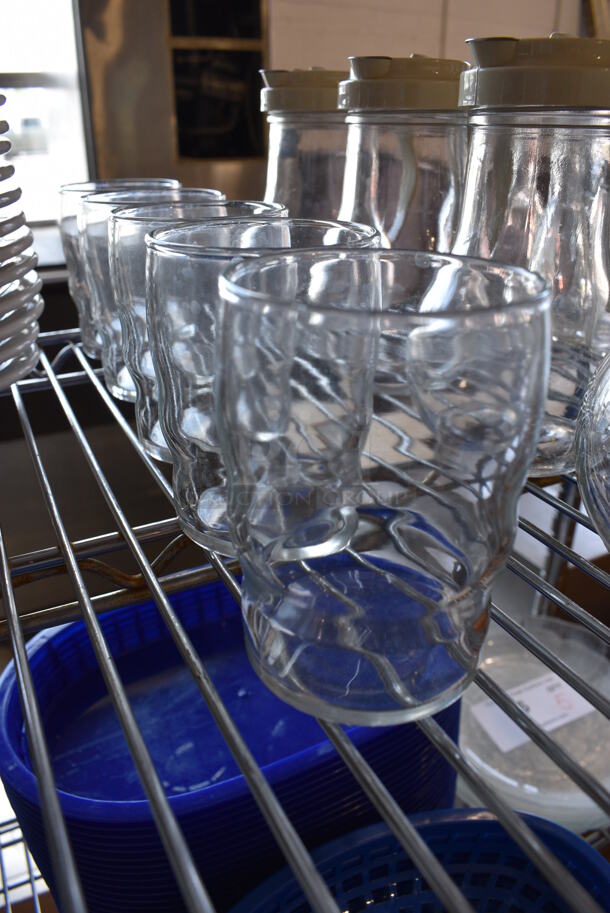 6 Beverage Glasses. 3x3x3.5. 6 Times Your Bid! - Image 2 of 3