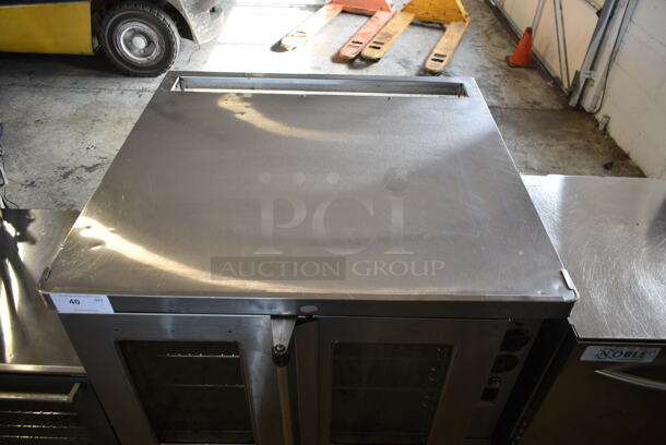 Blodgett SHO-100-E Stainless Steel Commercial Electric Powered Full Size Convection Oven w/ View Through Doors, Metal Oven Racks and Thermostatic Controls. - Image 2 of 8