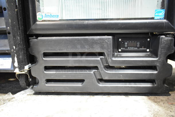 Imbera VR12 ENERGY STAR Metal Commercial Single Door Reach In Cooler Merchandiser w/ Poly Coated Racks. 115 Volts, 1 Phase. Tested and Powers On But Does Not Get Cold - Image 3 of 5