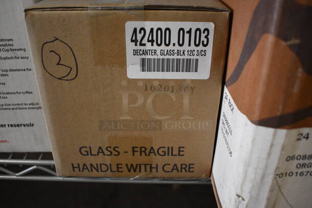 6 BRAND NEW IN BOX! Coffee Pots / Decanters. 8x6x7. 6 Times Your Bid! - Image 4 of 4