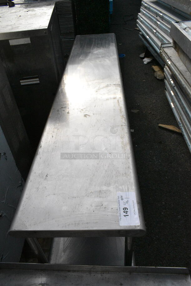 Stainless Steel Commercial 2 Tier Over Shelf.  - Image 3 of 3