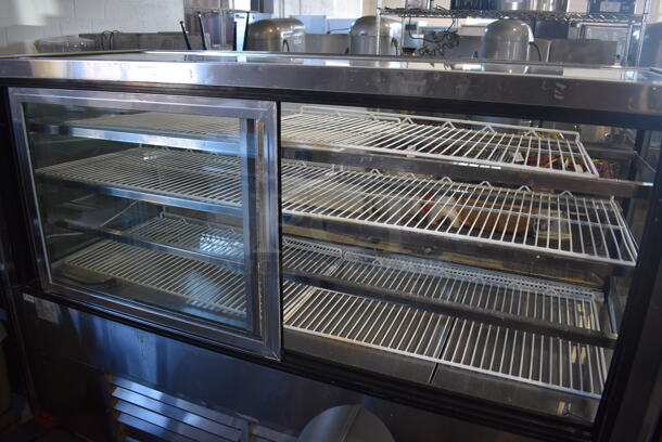 2013 Leader HBK77S/C Stainless Steel Commercial Floor Style Refrigerated Display Case Merchandiser. 120 Volts, 1 Phase. 78x32x53. Cannot Test - Unit Needs New Plug Head - Image 5 of 7