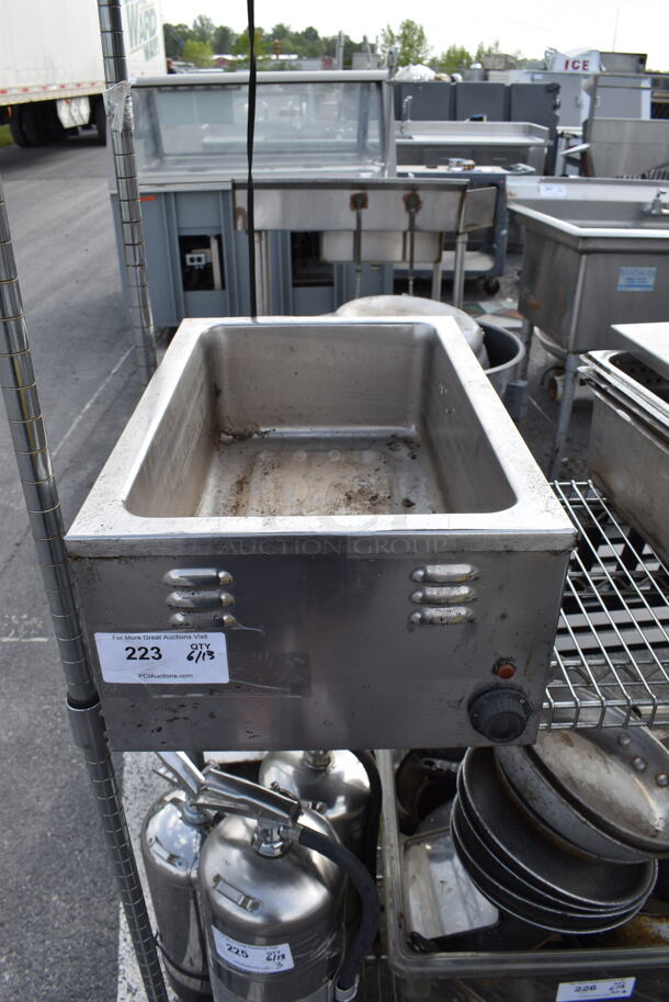 Stainless Steel Full Size Countertop Warmer 115 Volt, 1 Phase. Tested and Does Not Power On
 - Image 1 of 4