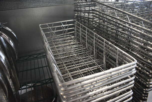 14 Chrome Finish Baskets. 6x14x2.5. 14 Times Your Bid! - Image 3 of 3