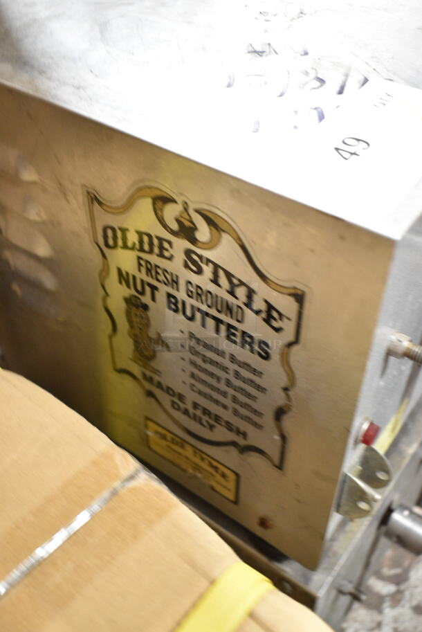 2 Olde Tyme PN1/PN2 Stainless Steel Commercial Countertop Nut Grinder Base. 115 Volts, 1 Phase. 2 Times Your Bid! One Unit - Cannot Test Due To Plug Style. One Unit - Tested and Does Not Power On - Image 3 of 5