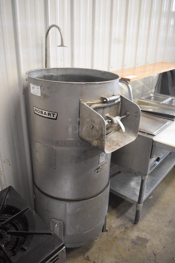 Hobart 6460 Floor Model Potato Peeler w/ Stand 115 Volts 1 Phase. Cannot Test Unit was Previously Hardwired - Image 2 of 7