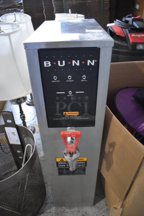Bunn Model H5X-40-208 Stainless Steel Commercial Countertop Hot Water Dispenser. 208 Volts, 1 Phase. 7x17x28.5