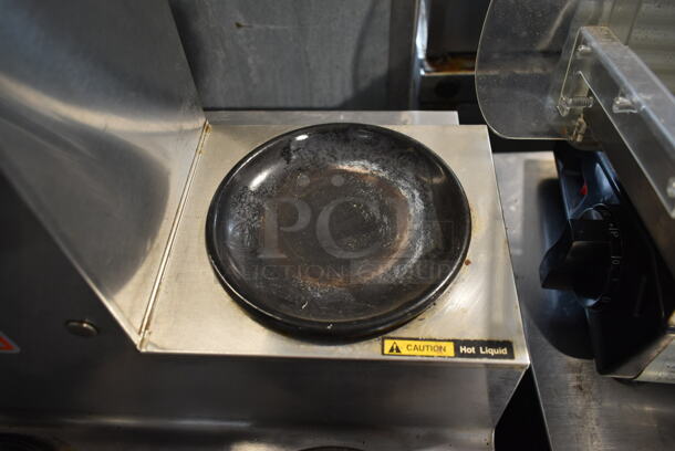 Bloomfield Stainless Steel Commercial 3 Burner Coffee Machine w/ Hot Water Dispenser and Poly Brew Basket. - Image 5 of 11