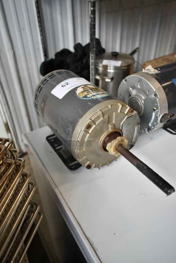 US Motors P63MZAHE-1318 Motor. 208-230/460 Volts, 3 Phase.  - Image 3 of 5