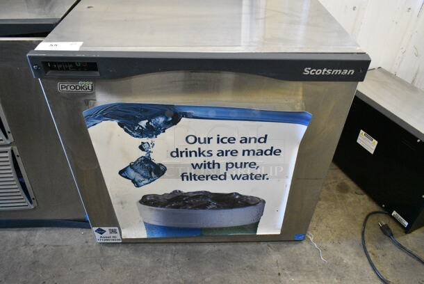 Scotsman C1030MA-32B Stainless Steel Commercial Ice Machine Head. 208/230 Volts, 1 Phase.  - Image 1 of 3