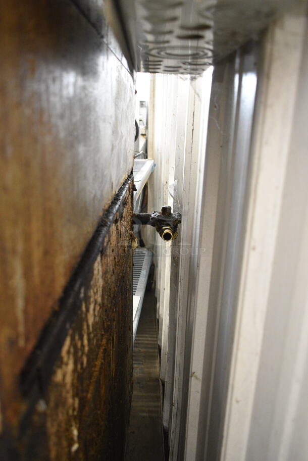 Garland Stainless Steel Commercial Natural Gas Powered Flat Top Griddle w/ Oven.  - Image 6 of 6