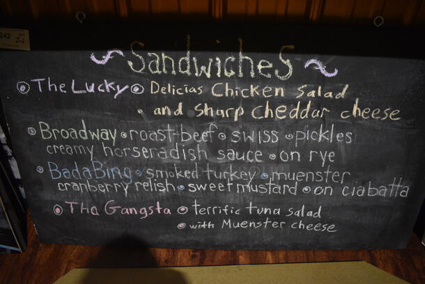 2 Various Signs; Corona and Menuboard. 24x1x36, 48x1x27. 2 Times Your Bid! (bar) - Image 3 of 3