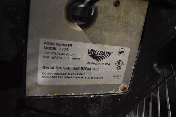 Vollrath 1776 Metal Commercial Countertop Soup Kettle Food Warmer. 120 Volts, 1 Phase. 15x15x13. Tested and Working! - Image 4 of 5