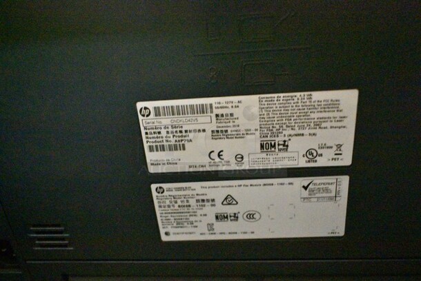 HP BOISB-1102-00 Countertop Printer. 110-127 Volts, 1 Phase.  - Image 10 of 10