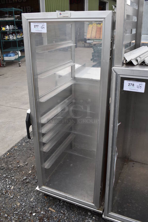 Lockwood Metal Commercial Enclosed Pan Transport Rack on Commercial Casters. 20.5x30x58 - Image 3 of 5