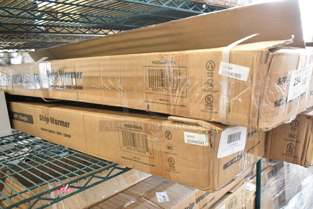 2 BRAND NEW SCRATCH AND DENT! Items Including ServIt 423SW48TCPA 48" Strip Warmer with Single Toggle Control and Cord and ServIt 423SW48INHA 48" Strip Warmer with Single Adjustable Infinite Control. 120 Volts, 1 Phase. 2 Times Your Bid!  - Image 2 of 4